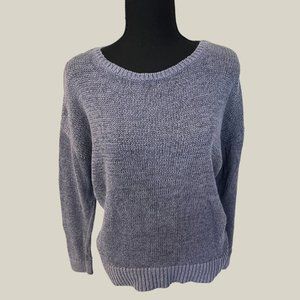 Loft Gray Sweater - Size M, Crew Neck 0380LR-1A